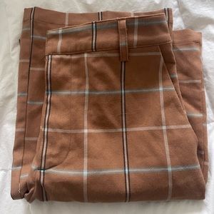 Urban Outfitters Plaid Trouser Pant